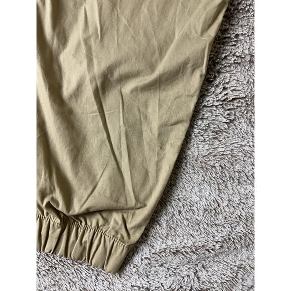 Jordan Craig Joggers Pants Mens Size 42x32 Tan Khaki Cotton Pockets Tapered Leg - Picture 13 of 16